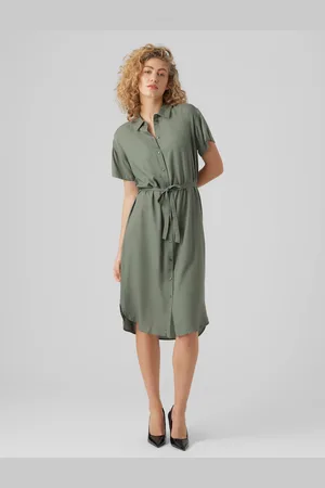 VERO MODA Vmbumpy Midimekko
