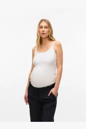 Mama;licious Regular Fit Neliönmuotoinen Pääntie Yksi Soljella Säädettävä Hihna Topit