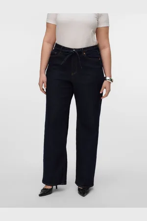 VERO MODA Vmctessa Korkea Vyötärö Wide Leg Fit Farkut