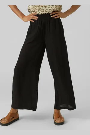 VERO MODA Vmmenny Korkea Vyötärö Housut