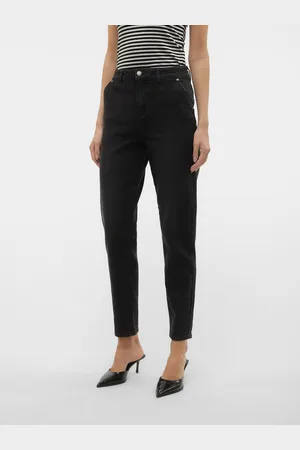 VERO MODA Vmisa Korkea Vyötärö Mom Fit Farkut