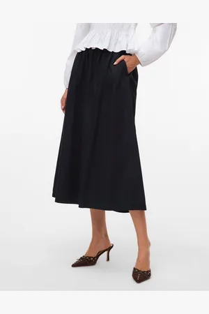 VERO MODA Vmcharlotte Korkea Vyötärö Pitkä Hame