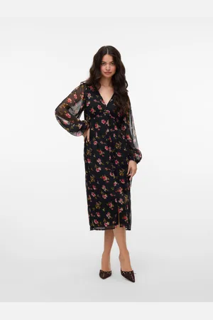VERO MODA Vmsmilla Midimekko