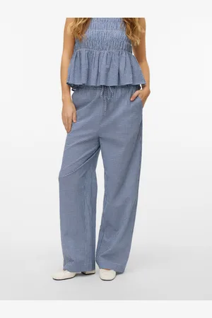 VERO MODA Vmroberta Korkea Vyötärö Housut