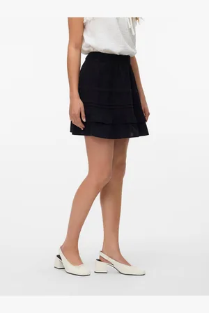 VERO MODA Vmpretty Normaali Vyötärö Lyhyt Hame