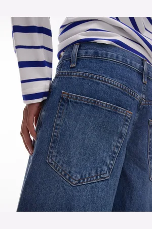 Topshop Denim Loose Fit Jort