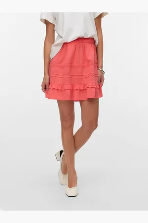 VERO MODA Vmpretty Normaali Vyötärö Lyhyt Hame