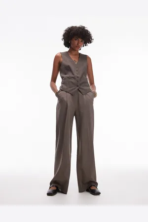 Topshop Co Ord V Neck Waistcoat