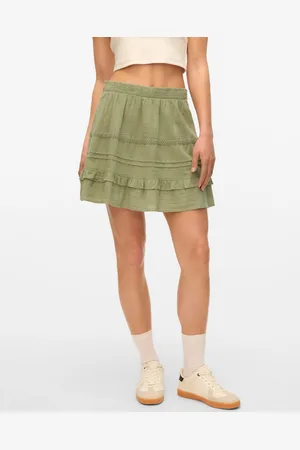 VERO MODA Vmpretty Normaali Vyötärö Lyhyt Hame
