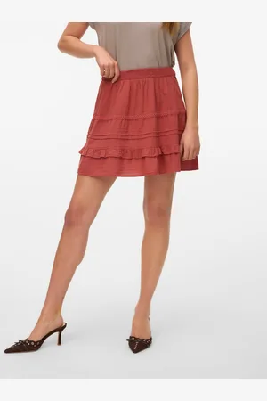 VERO MODA Vmpretty Normaali Vyötärö Lyhyt Hame