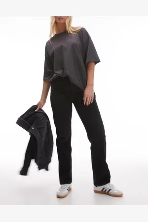 Topshop Hourglass Kort High Rise Straight Jean