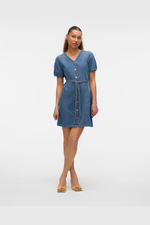 VERO MODA Vmjanet Lyhyt Mekko