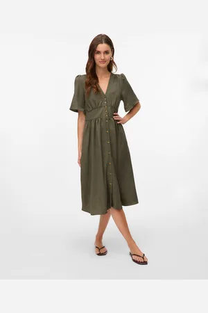 VERO MODA Vmmelaney Midimekko