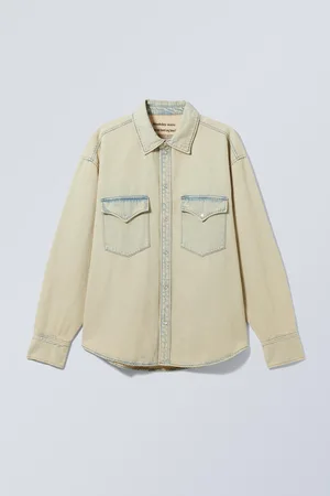 Weekday Ash Longsleeve Denim Shirt