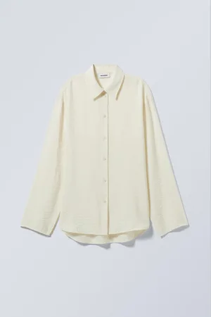 Weekday Blend Drapy Seersucker Shirt