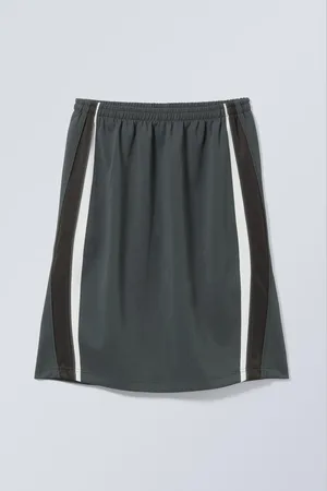 Weekday Rava Midi Track Skirt