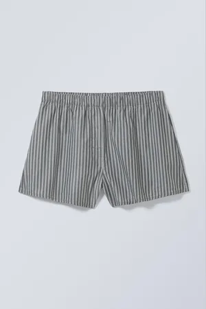 Weekday Relaxed Boxer Cotton Shorts