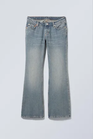 Weekday Nova Low Rise Slim Bootcut Leg Jeans