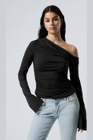 Weekday Drape Asymmetric Lyocell Top