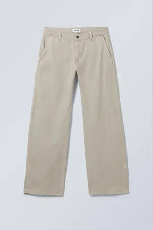 Weekday Loose Carpenter Canvas Trousers