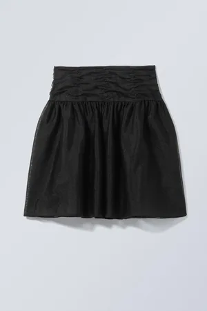 Weekday Short Layered Tulle Skirt