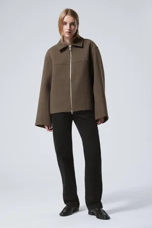 Weekday Short Wool Blend Jacket