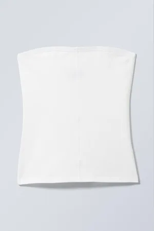 Weekday Fitted Cotton Tube Top