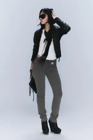 Cheap Monday Sleezie Low Waist Skinny Jeans