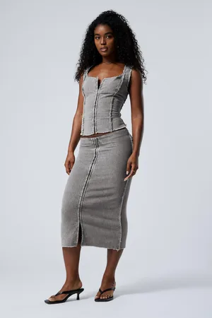 Weekday Slim Midi-length Pencil Skirt