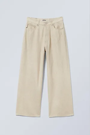 Weekday Astro Baggy Linen Blend Trousers