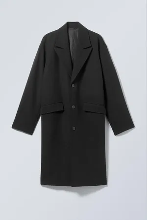 Weekday Single Breasted Wool-blend Coat