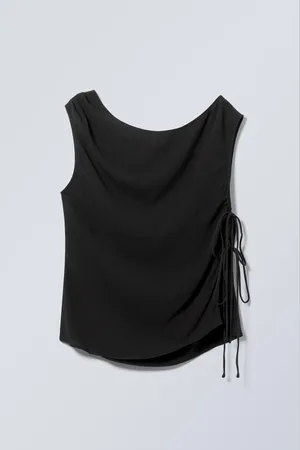 Weekday Off-shoulder Strappy Drape Top