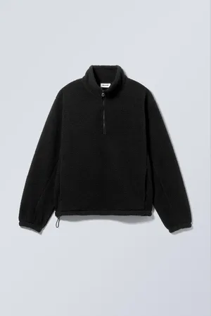 Weekday Half-Zip Fleece Sweatshirt