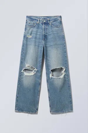 Weekday Astro Ripped Loose Baggy Jeans