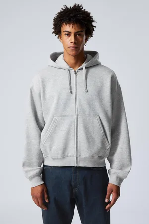 Weekday Boxy Midweight Zip Hoodie
