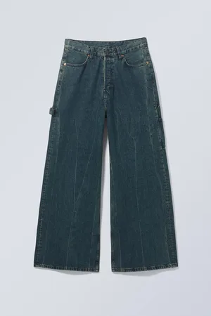 Weekday Loose Regular Waist Wide Carpenter Jeans