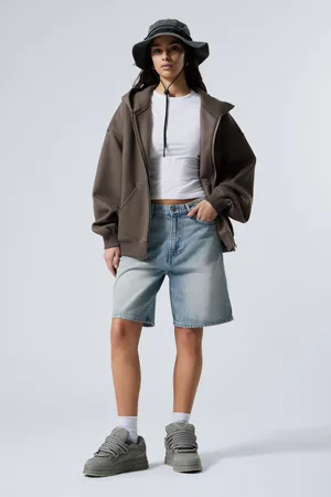 Weekday Oversized Heavyweight Zip Hoodie