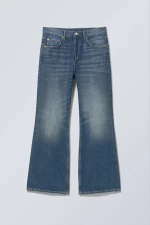 Weekday Time Loose Bootcut Leg Jeans