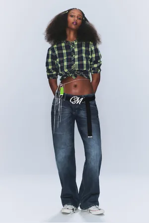 Cheap Monday Messy Low Rise Regular Straight Jeans
