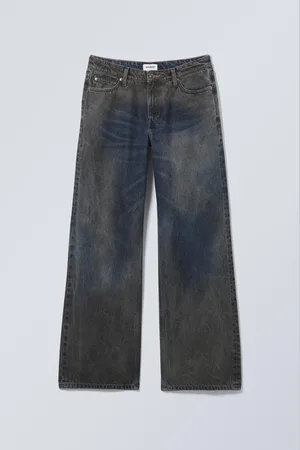 Weekday Ample Low Loose Muddy Jeans
