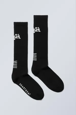 Weekday Graphic Knee-High Socks