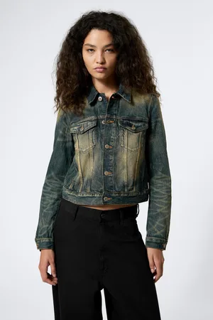 Weekday Regular Fit Denim Trucker Jacket