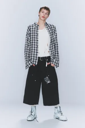 Cheap Monday CM x LB Dunno Washed Unisex Carpenter Jorts
