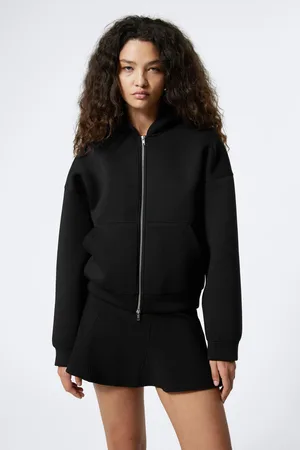 Weekday Oversized Scuba Zip-Hoodie