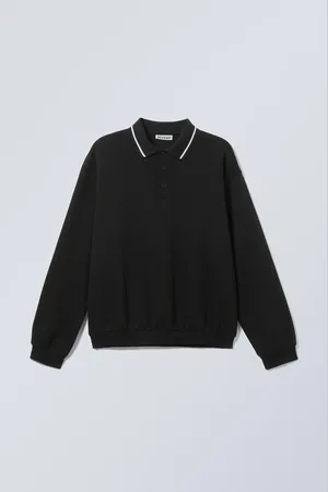 Weekday Loose Polo Sweatshirt