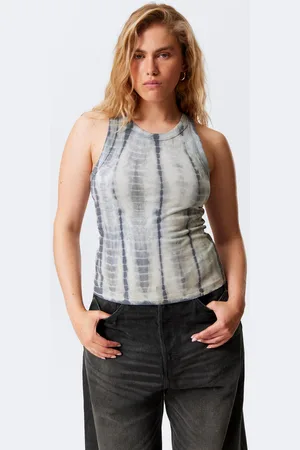 Weekday Tie-Dye Fitted Tank Top