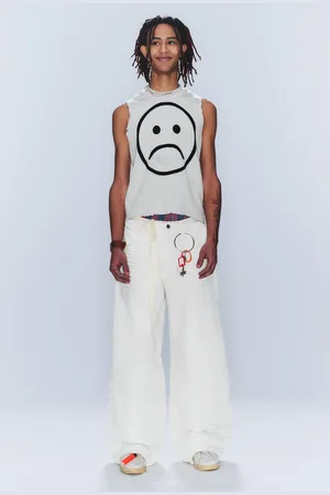 Cheap Monday Looser Regular Waist Loose Straight Jeans
