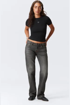 Weekday Arrow Low Rise Regular Straight Leg Jeans