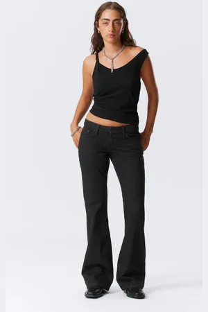 Weekday Nova Low Rise Slim Bootcut Leg Jeans