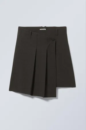 Weekday Pleated Midi Skirt